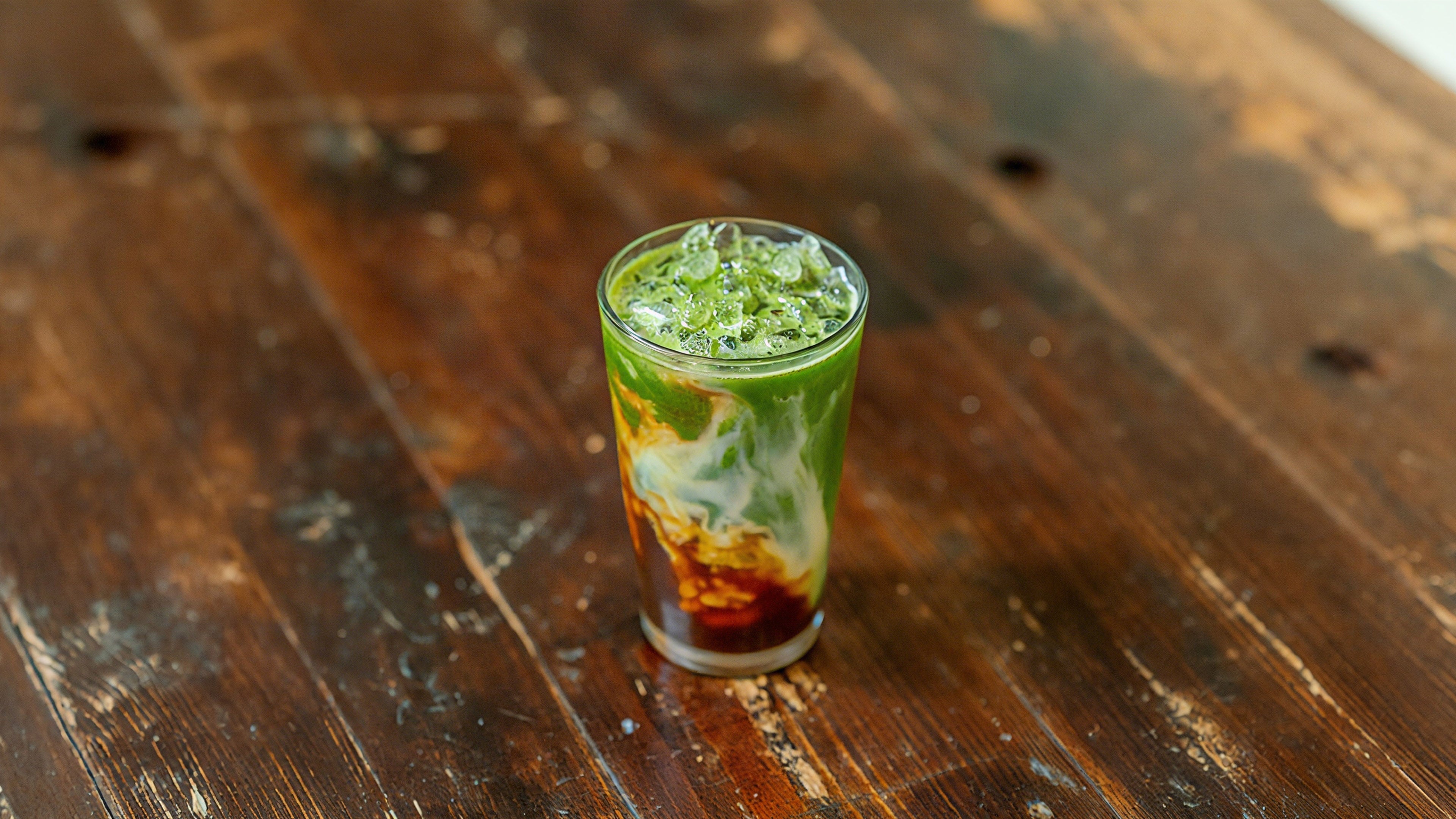 Iced Dirty Matcha